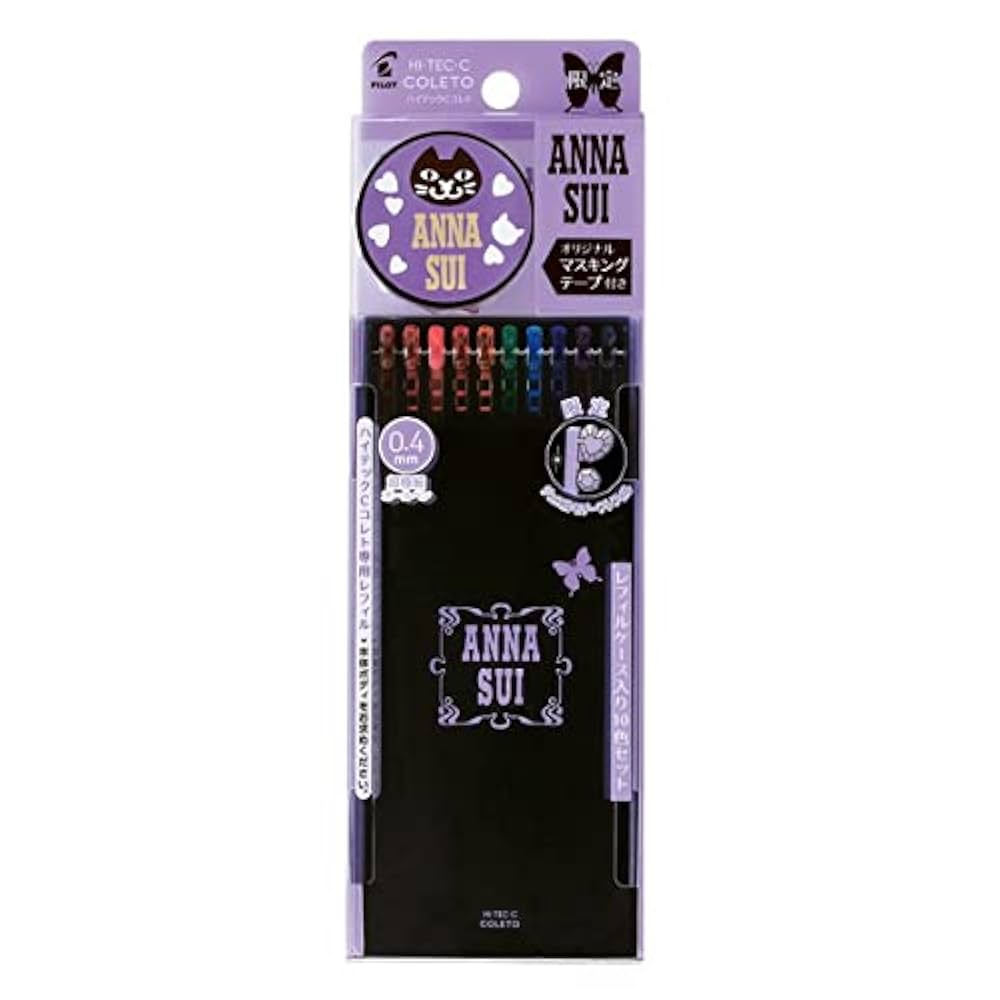 Amazon | PILOT パイロット ANNA SUI×ハイテックCコレト コラボ